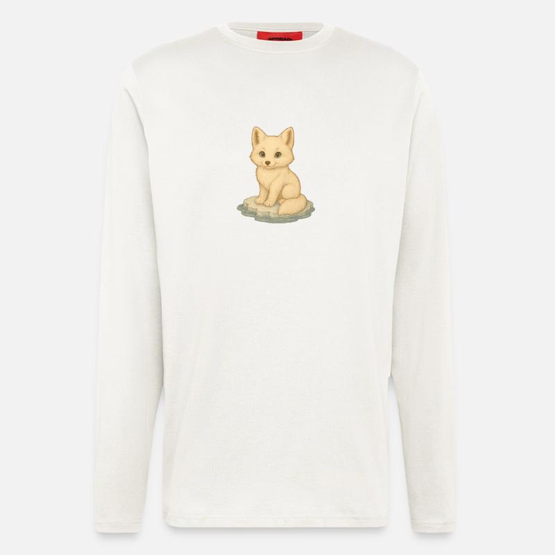 Nordic Arctic - Arctic Fox - Longsleeve - made by SPREAD  - OFF WHITE