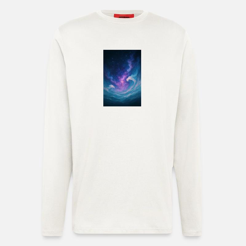 The Wave Universe - Longsleeve - made by SPREAD  - OFF WHITE