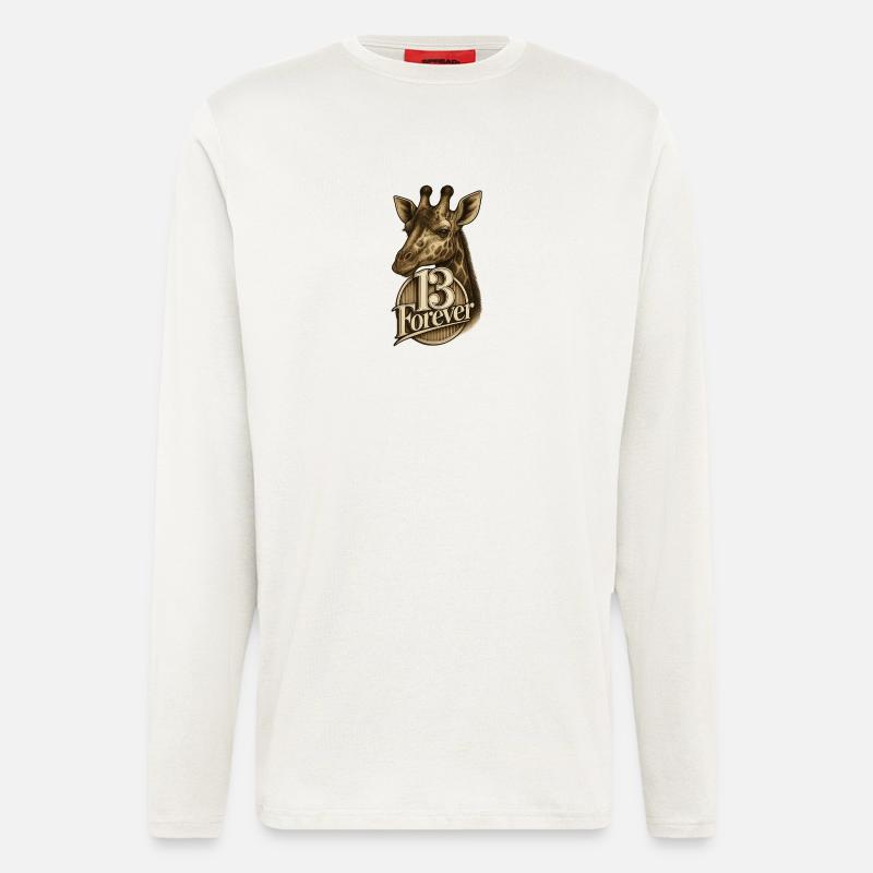 13Giraffe - Longsleeve - made by SPREAD  - OFF WHITE