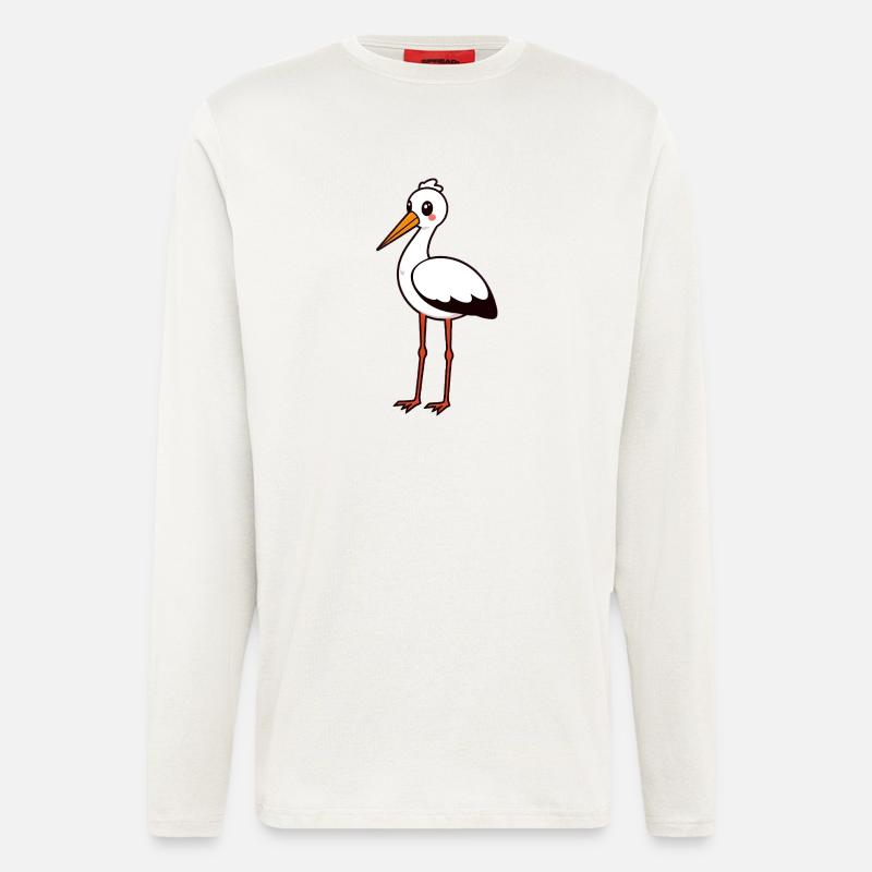 Storch - Langarmshirt - made by SPREAD  - OFF WHITE