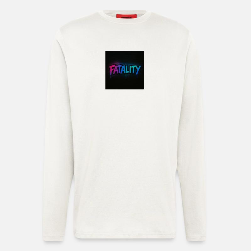 Fatality_Graph - Longsleeve - made by SPREAD  - OFF WHITE
