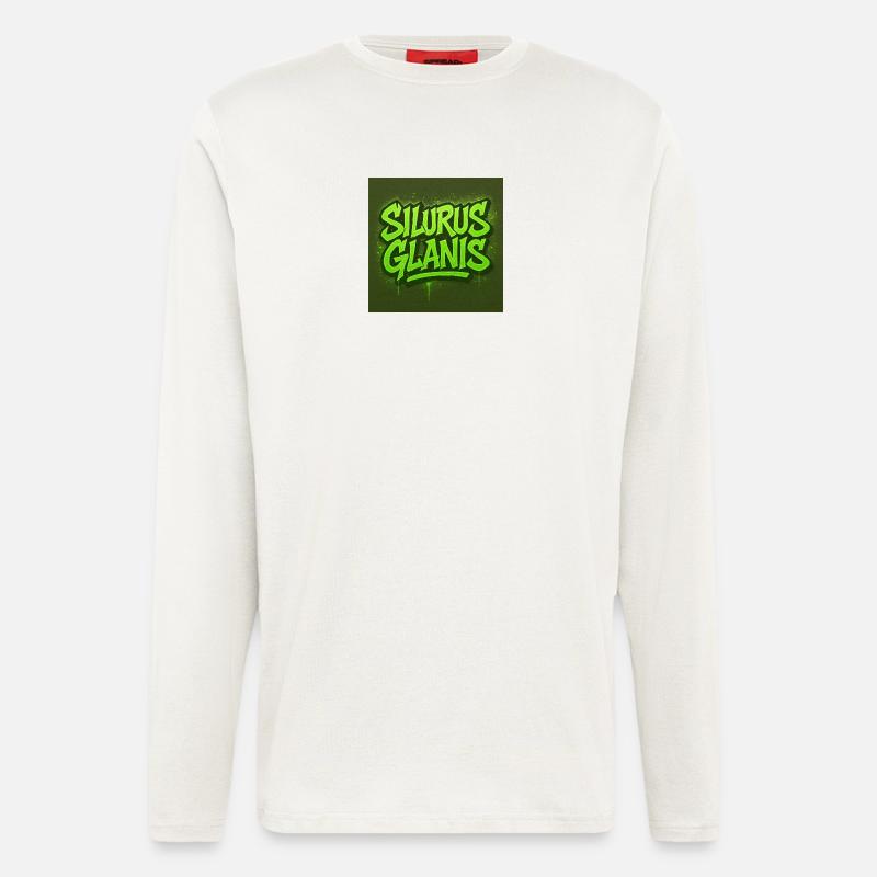 Silurus Glanis Day - Longsleeve - made by SPREAD  - OFF WHITE