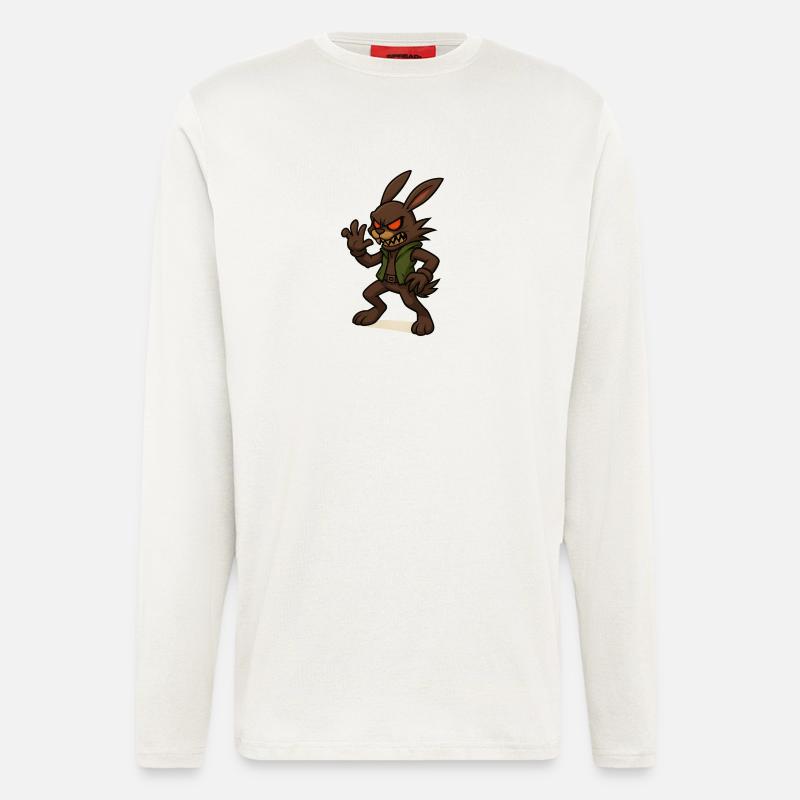 Warwick-Toni-Bunny (DefintelyNotBunny) - Langarmshirt - made by SPREAD  - OFF WHITE