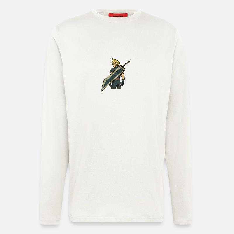 ff7 - Longsleeve - made by SPREAD  - OFF WHITE