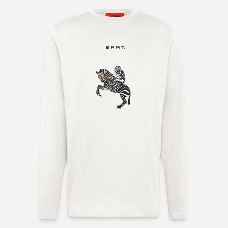 ride_zebra - Langarmshirt - made by SPREAD  - OFF WHITE