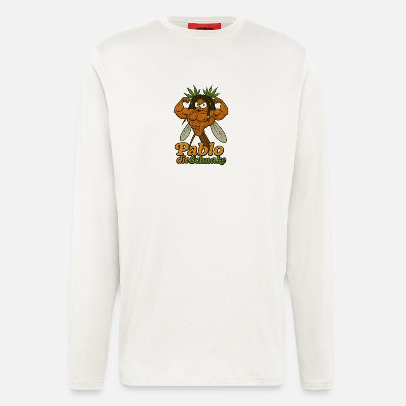 Rastaman Pablo - Langarmshirt - made by SPREAD  - OFF WHITE