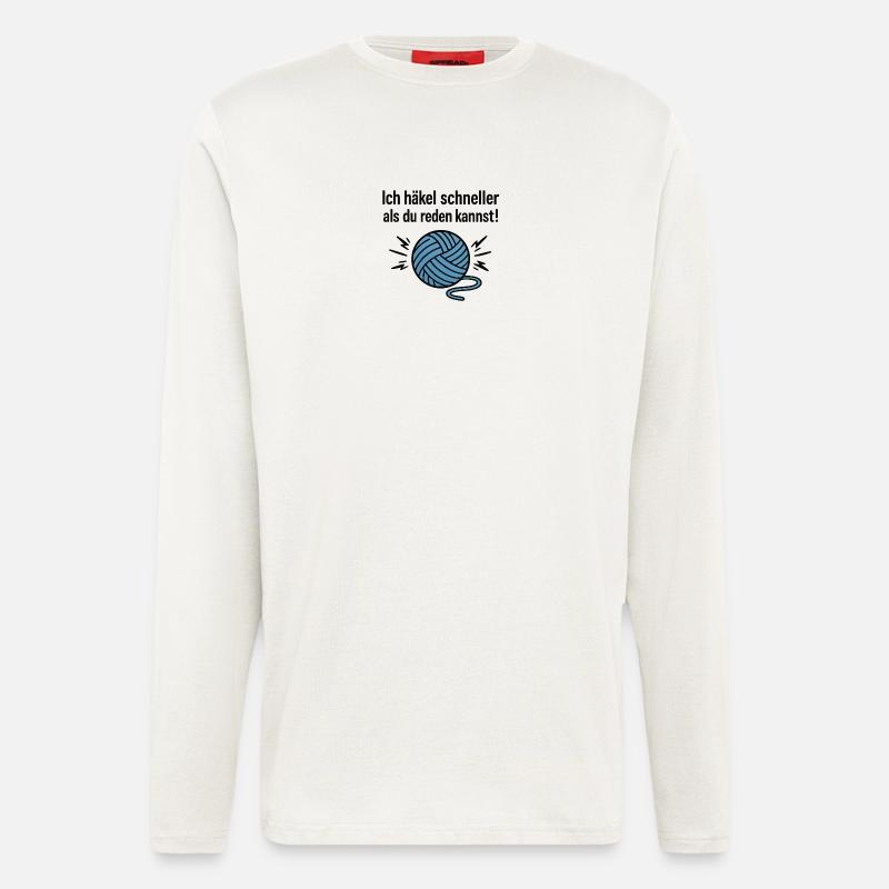 Die Strick-Turbine - Langarmshirt - made by SPREAD  - OFF WHITE