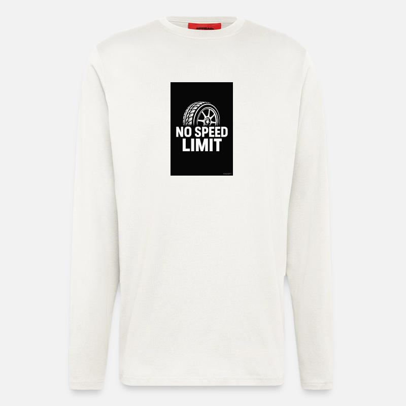 Auto Tuning - Langarmshirt - made by SPREAD  - OFF WHITE