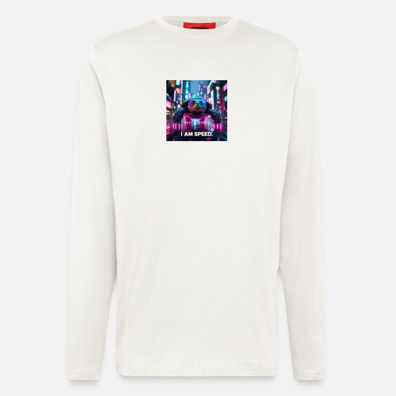 speed - Langarmshirt - made by SPREAD  - OFF WHITE