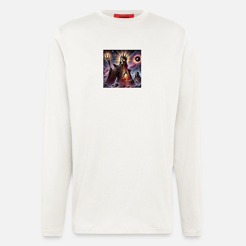 Dark Cosmic Necromancer - Longsleeve - made by SPREAD  - OFF WHITE