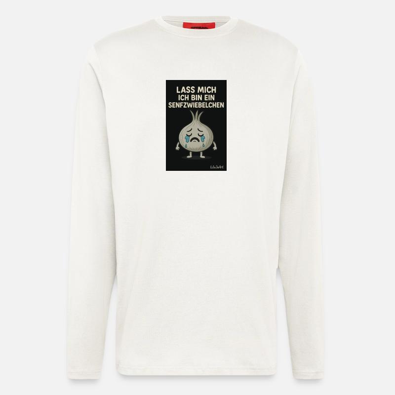 Weinendes Senfzwiebelchen - Langarmshirt - made by SPREAD  - OFF WHITE