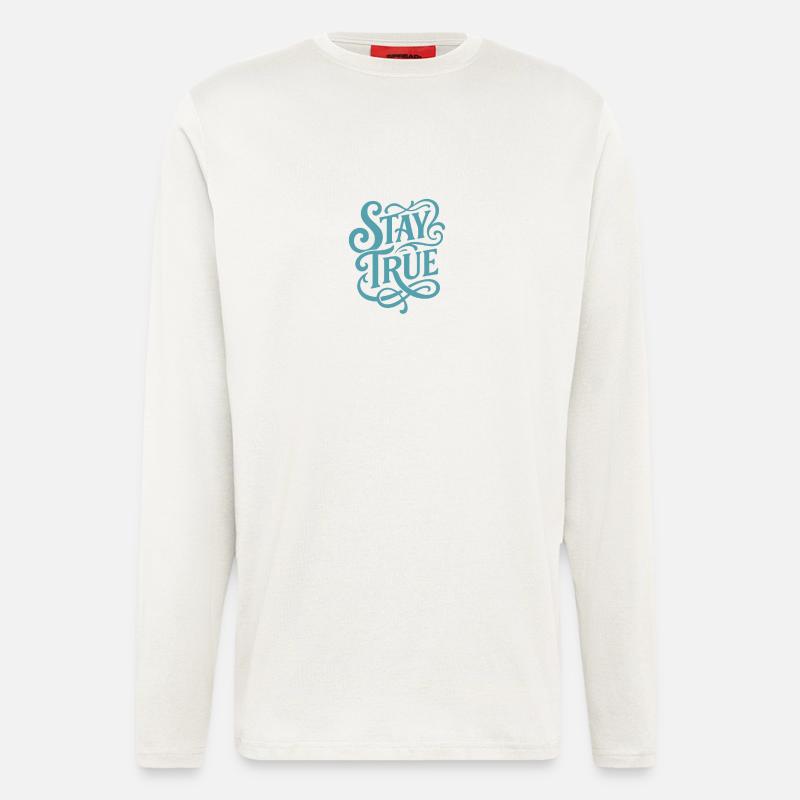 Stad True Typography Swing - Longsleeve - made by SPREAD  - OFF WHITE