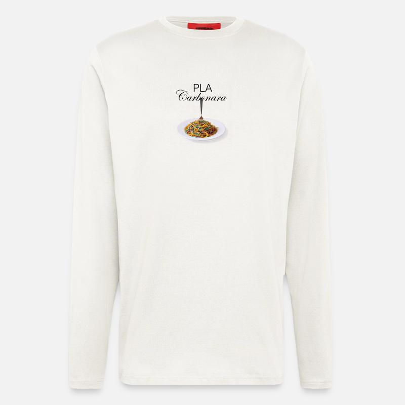 PLA Carbonara - Longsleeve - made by SPREAD  - OFF WHITE