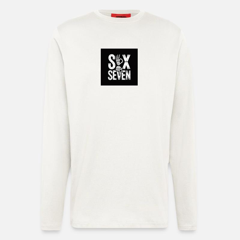 Sox Seven Skelett Hand - Langarmshirt - made by SPREAD - OFF WHITE