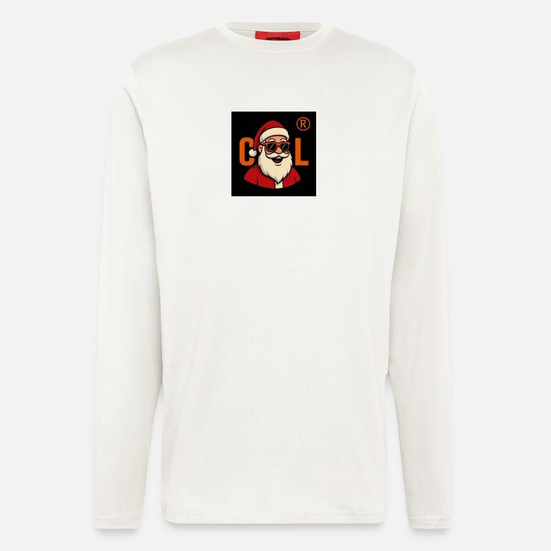 Sinterklaas with Sunglasses - Longsleeve - made by SPREAD  - OFF WHITE