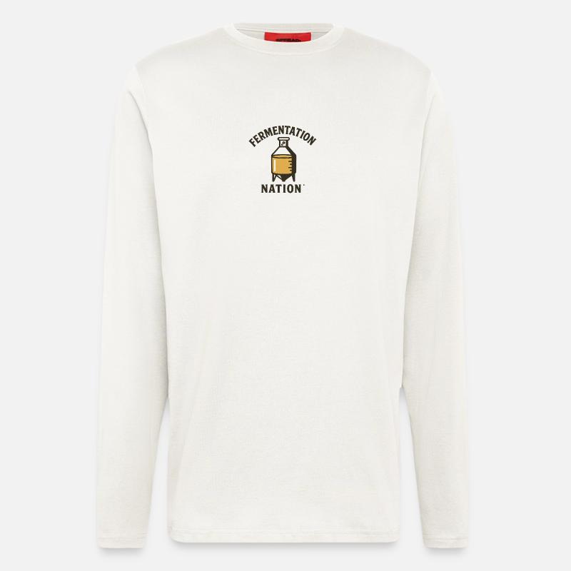 Fermentation Nation - Longsleeve - made by SPREAD  - OFF WHITE