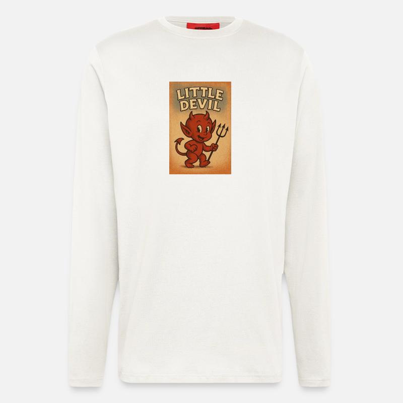 Little devil - Longsleeve - made by SPREAD  - OFF WHITE