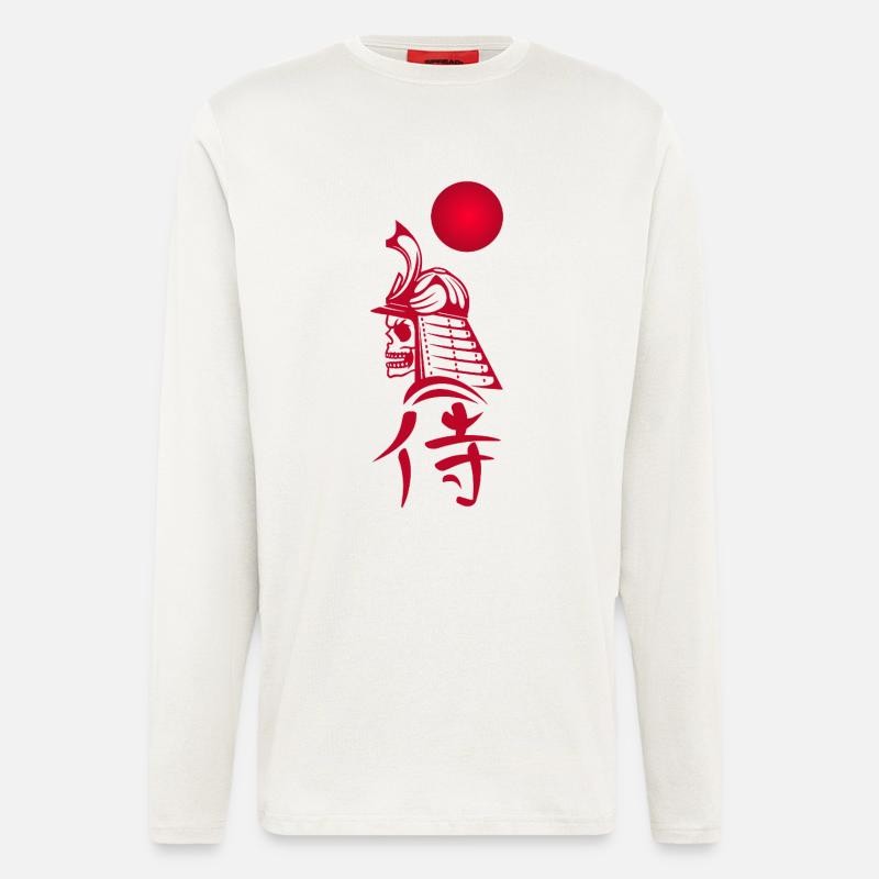 Phantom Samurai and Red Sun - Longsleeve - made by SPREAD  - OFF WHITE