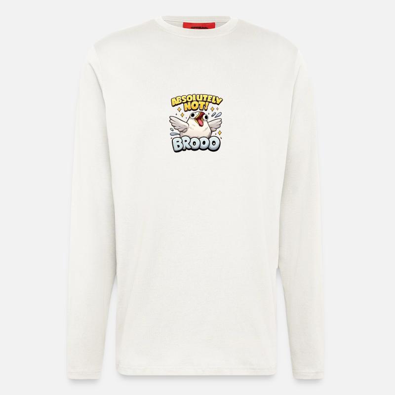 White Bird Meme - Longsleeve - made by SPREAD  - OFF WHITE
