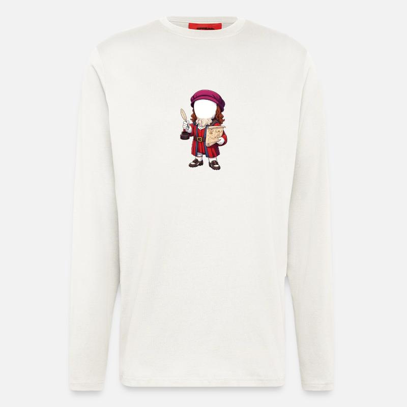 Gigi davinci - Langarmshirt - made by SPREAD  - OFF WHITE