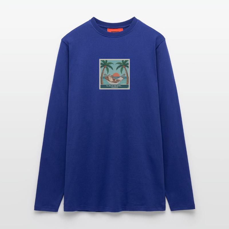 Hammock Sloth, Sunset,Gym Tomorrow Longsleeve - made by SPREAD 