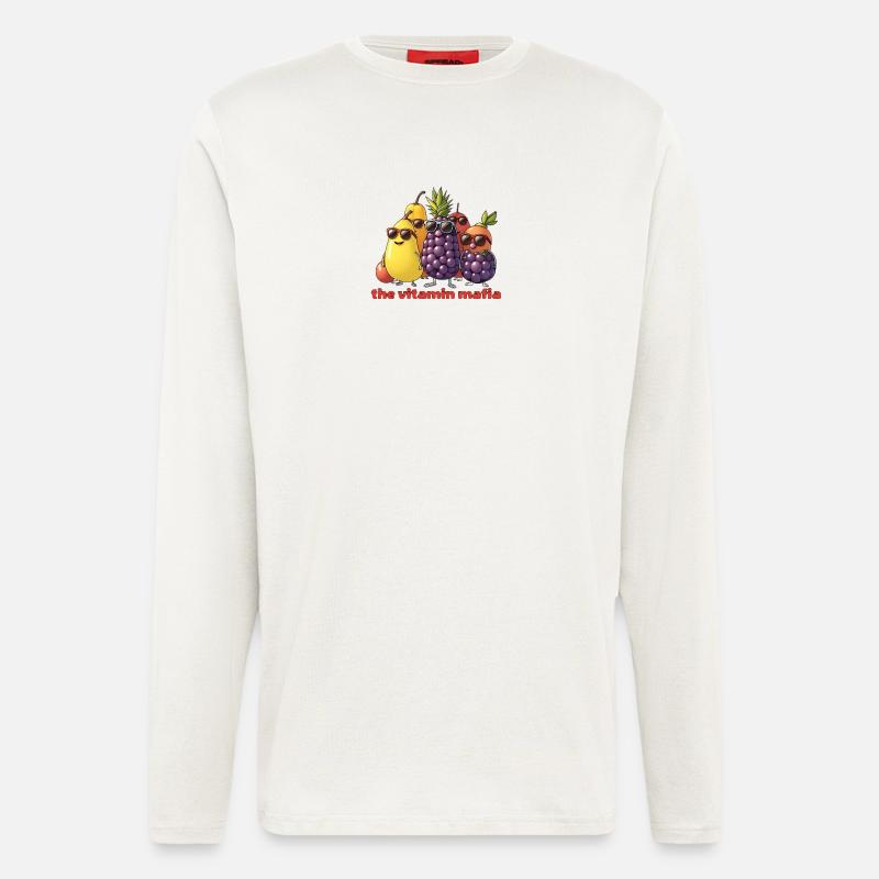 Vitamin Mafia Fruit Troop - Longsleeve - made by SPREAD  - OFF WHITE