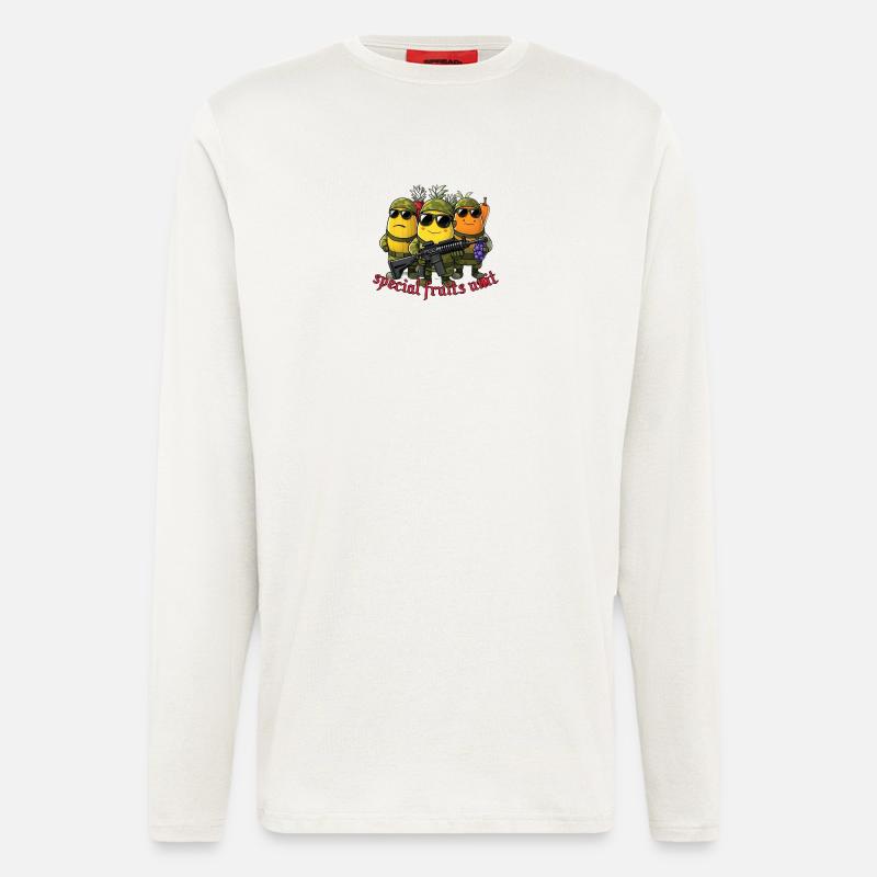 Special Fruit Unit - Longsleeve - made by SPREAD  - OFF WHITE