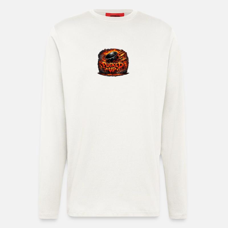 Firepuck Graffiti - Longsleeve - made by SPREAD  - OFF WHITE