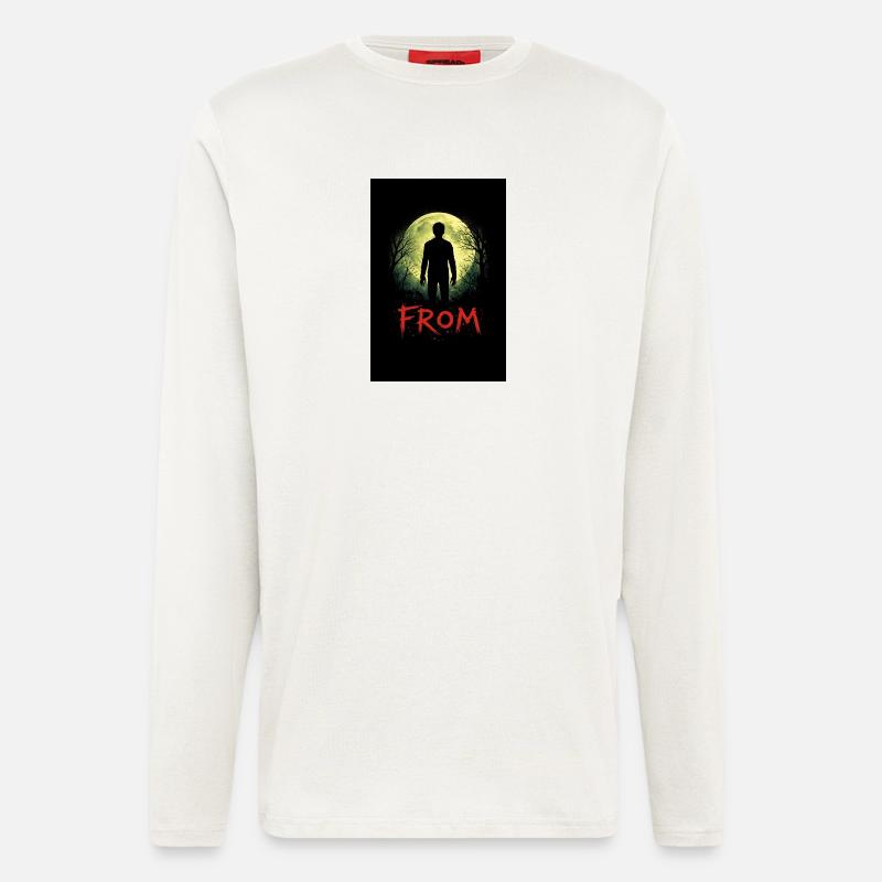 Mondlichtschatten - Langarmshirt - made by SPREAD  - OFF WHITE