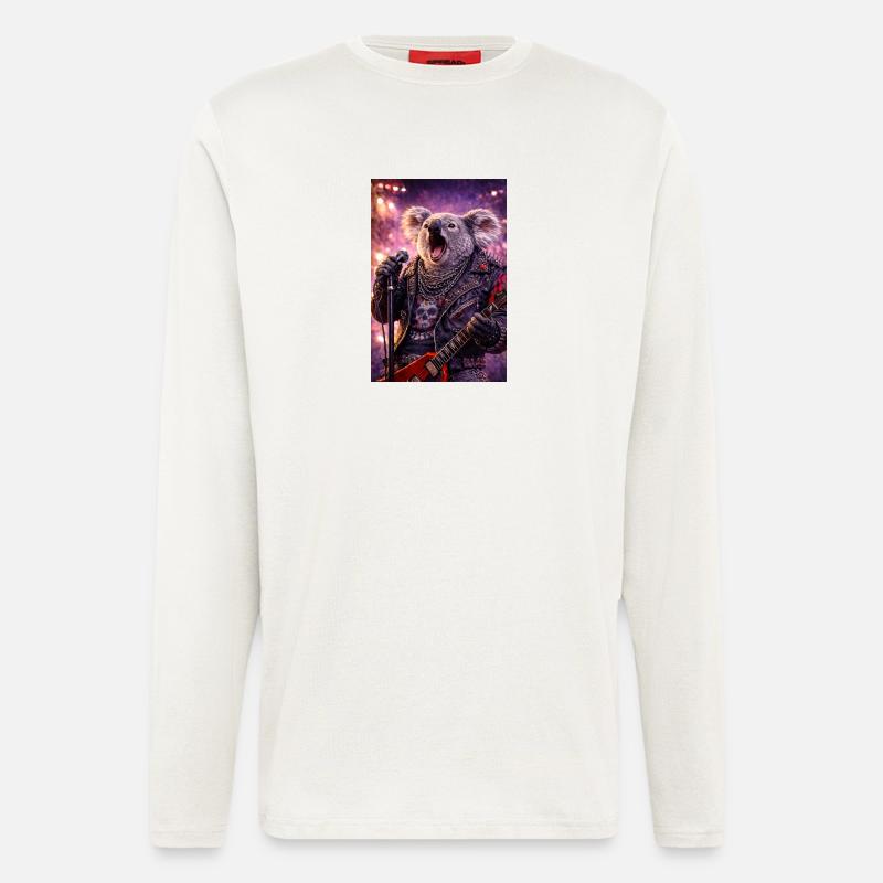 RockyZoo2 - Langarmshirt - made by SPREAD  - OFF WHITE
