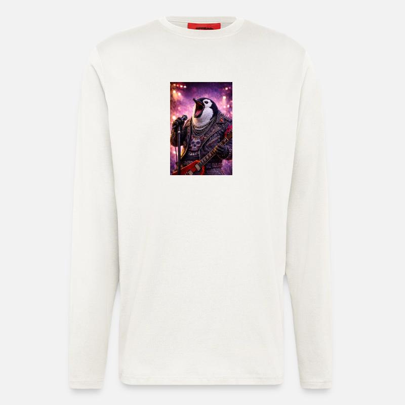 RockyZoo3 - Langarmshirt - made by SPREAD  - OFF WHITE