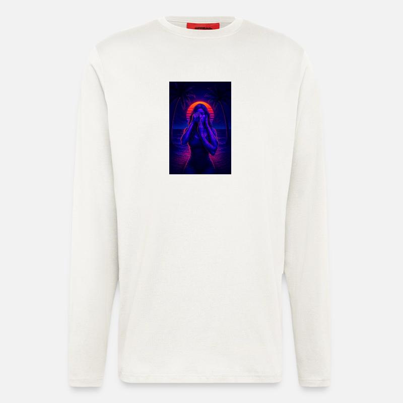 RockyZoo21 - Langarmshirt - made by SPREAD  - OFF WHITE