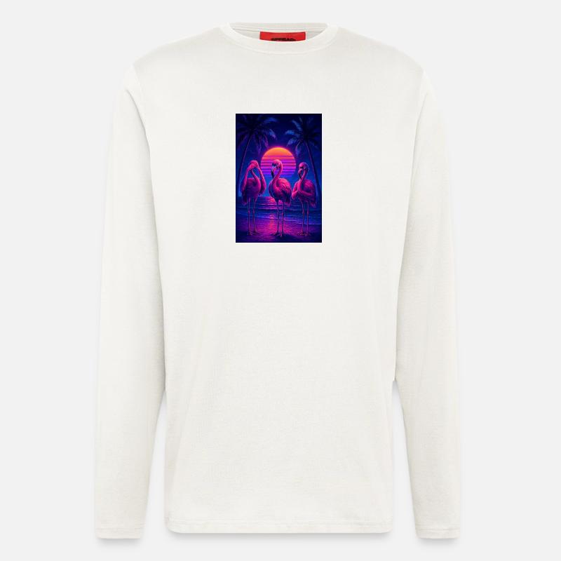 RockyZoo25 - Langarmshirt - made by SPREAD  - OFF WHITE