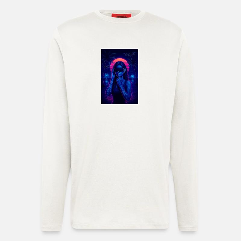 RockyZoo24 - Langarmshirt - made by SPREAD  - OFF WHITE