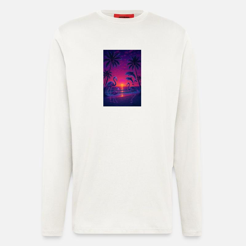 RockyZoo23 - Langarmshirt - made by SPREAD  - OFF WHITE