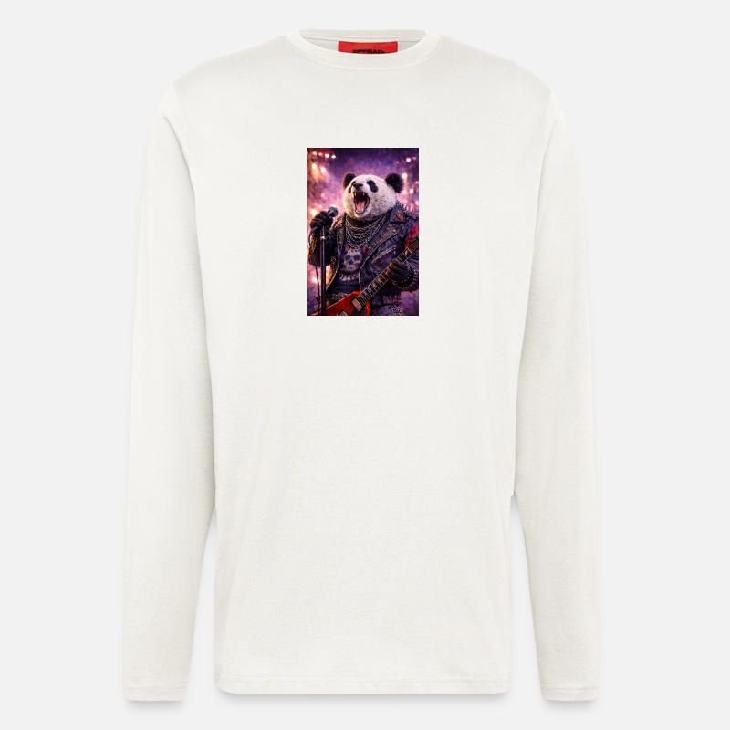 RockyZoo35 - Langarmshirt - made by SPREAD  - OFF WHITE