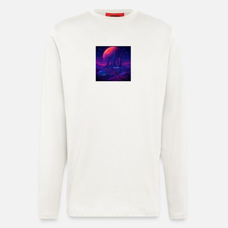 RockyZoo62 - Langarmshirt - made by SPREAD  - OFF WHITE