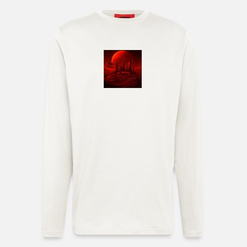 RockyZoo61 - Langarmshirt - made by SPREAD  - OFF WHITE