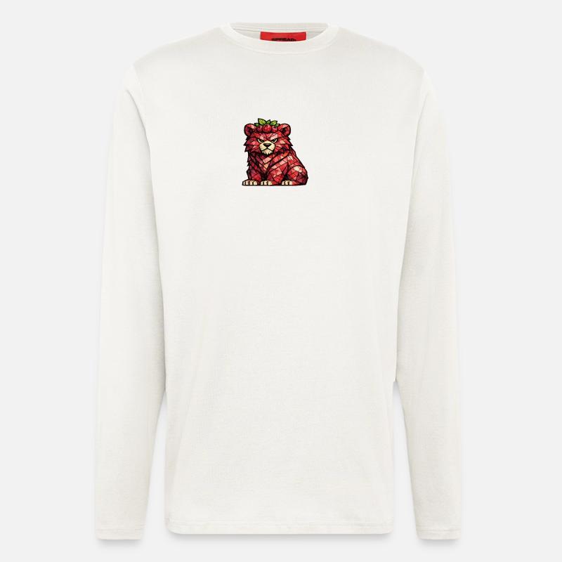 Raspberry Bear Cubism Version - Longsleeve - made by SPREAD  - OFF WHITE