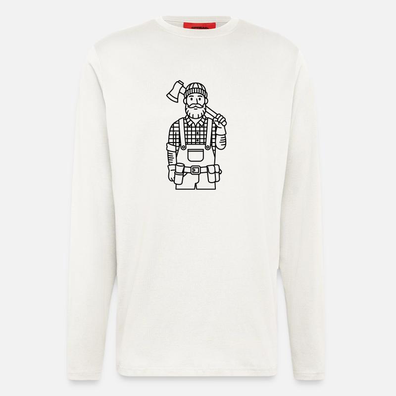 Forester - Langarmshirt - made by SPREAD  - OFF WHITE