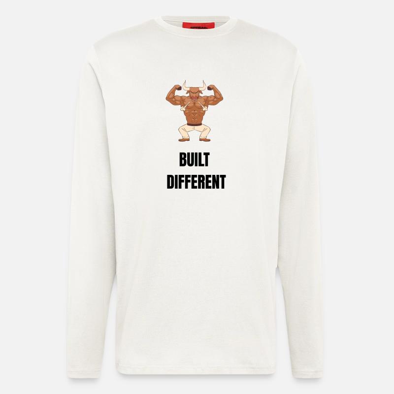 Built different - Longsleeve - made by SPREAD  - OFF WHITE