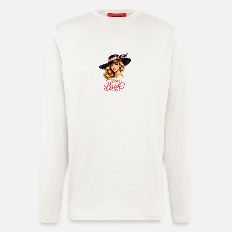 Team Bride - Langarmshirt - made by SPREAD  - OFF WHITE