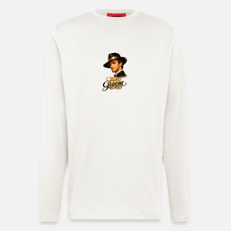 TeamGroom - Langarmshirt - made by SPREAD  - OFF WHITE