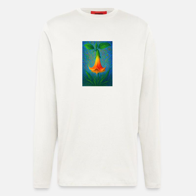 Engelstrompete - Langarmshirt - made by SPREAD  - OFF WHITE