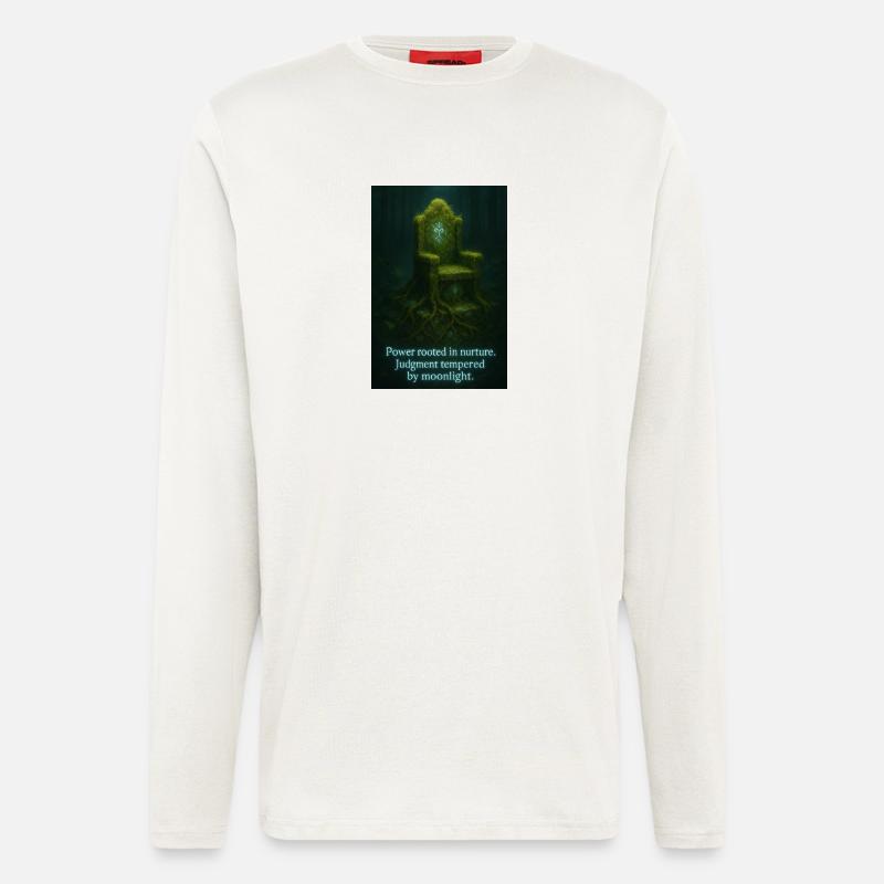 power rooted in nurture. - Longsleeve - made by SPREAD  - OFF WHITE