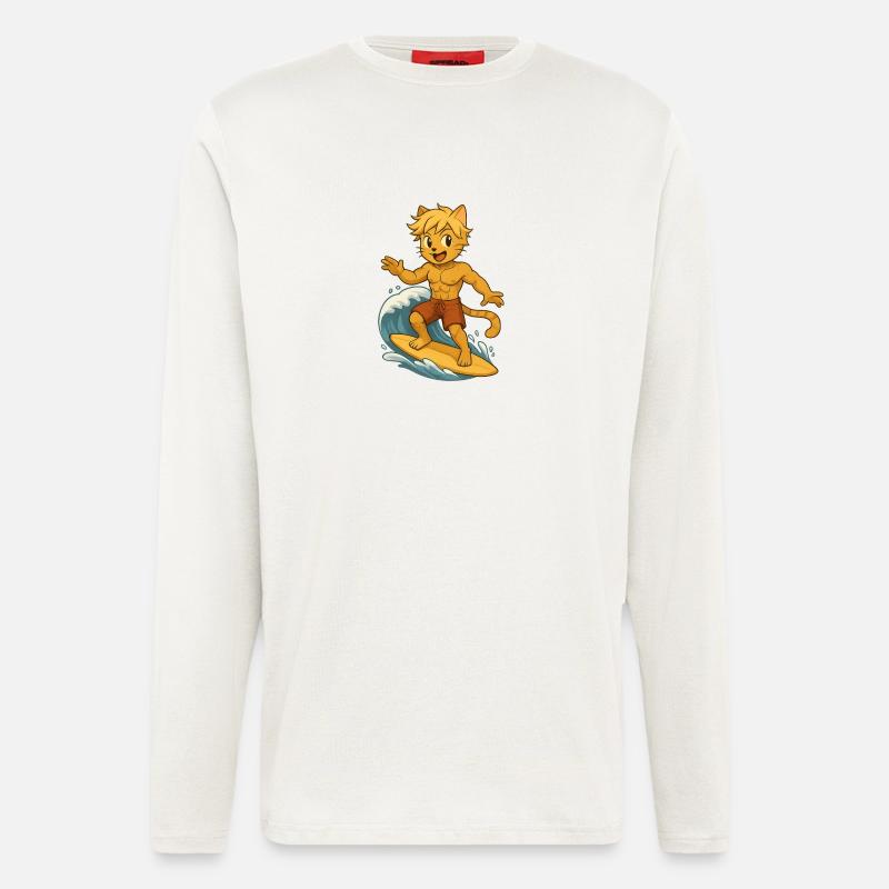 Surferboy - Langarmshirt - made by SPREAD  - OFF WHITE