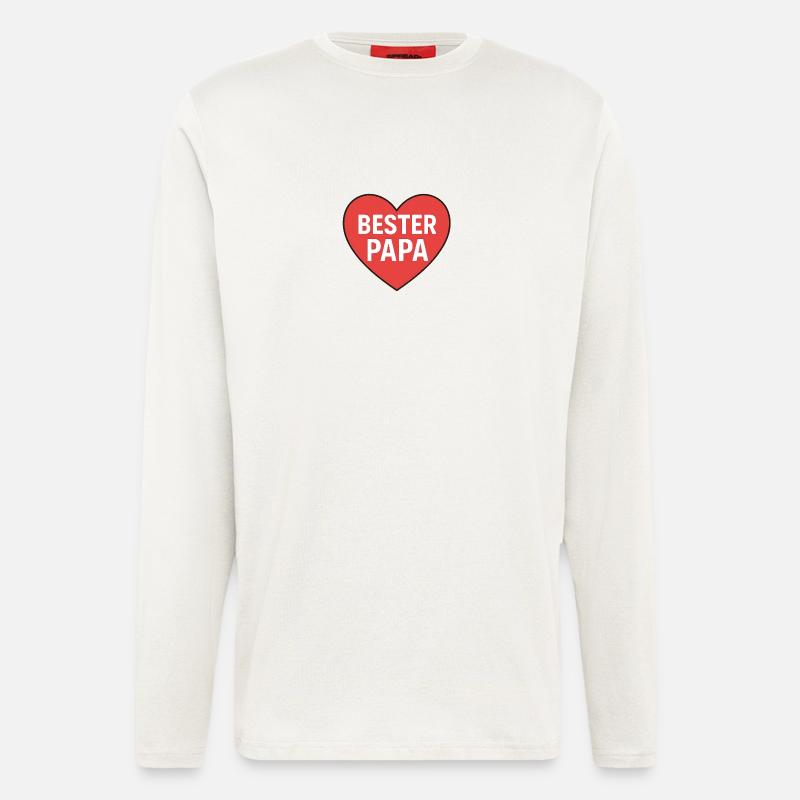 BESTER PAPA - Langarmshirt - made by SPREAD  - OFF WHITE