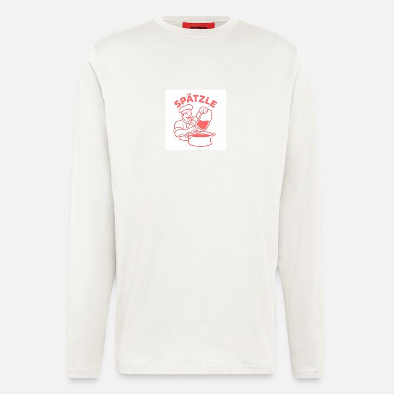 Spätzle - Langarmshirt - made by SPREAD  - OFF WHITE