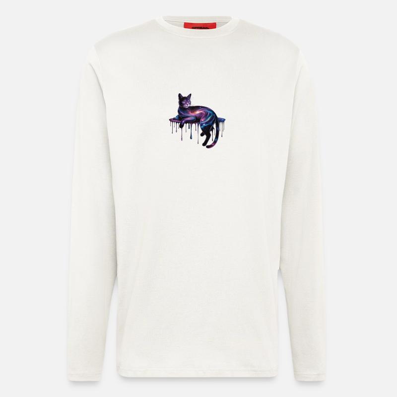 Kosmische Form - Langarmshirt - made by SPREAD  - OFF WHITE