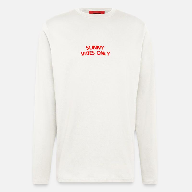 Nur sonnige Vibes - Langarmshirt - made by SPREAD  - OFF WHITE